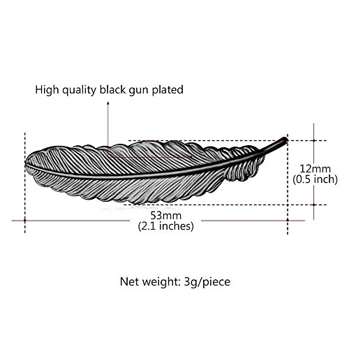 Image of U7 Brooches Jewelry for Women Men, Stainless Steel 18K Gold Plated Classic Feather /Flower /Tree of Life /Custom Photo /Breast Cancer Awareness Pink Ribbion Brooches and Pins for Wedding Dress or Party