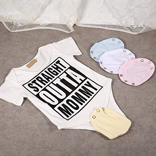 Image of Baby Suit Extender, 5PCS Bodysuit Extender Baby Rompers Extender Patch Baby Jumpsuit Extender for Baby Girls Boys Toddler