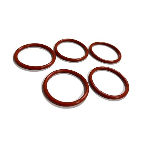 Miniatura 1 de 5 piezas de sello de repuesto espresso 1.260 in ID 0.157 in CS junta tórica de silicona