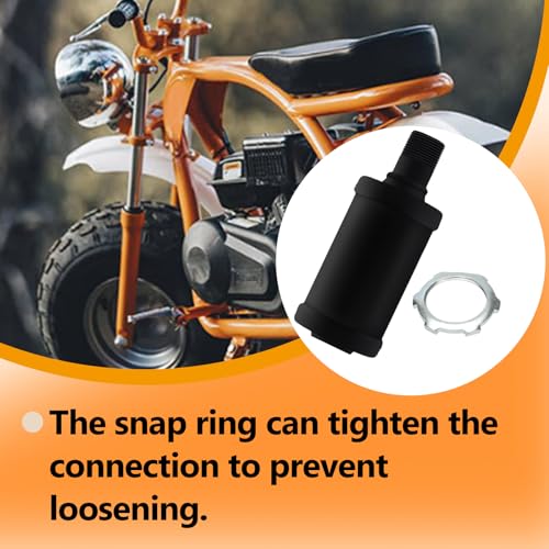 Image of Upgraded Exhaust Muffler Silencer for Predator 196cc 212cc 301cc 420cc Coleman CT200u Trail 200 BT200x CT100u CC100x Go Kart Mini Bike Massimo Baja MB200 KT196 GX160 GX200 Clone 6.5 HP Engine