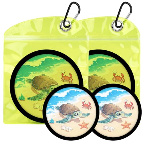 Cadeau de voyage tortue de mer lot de 2 décapants de sable écologiques plage