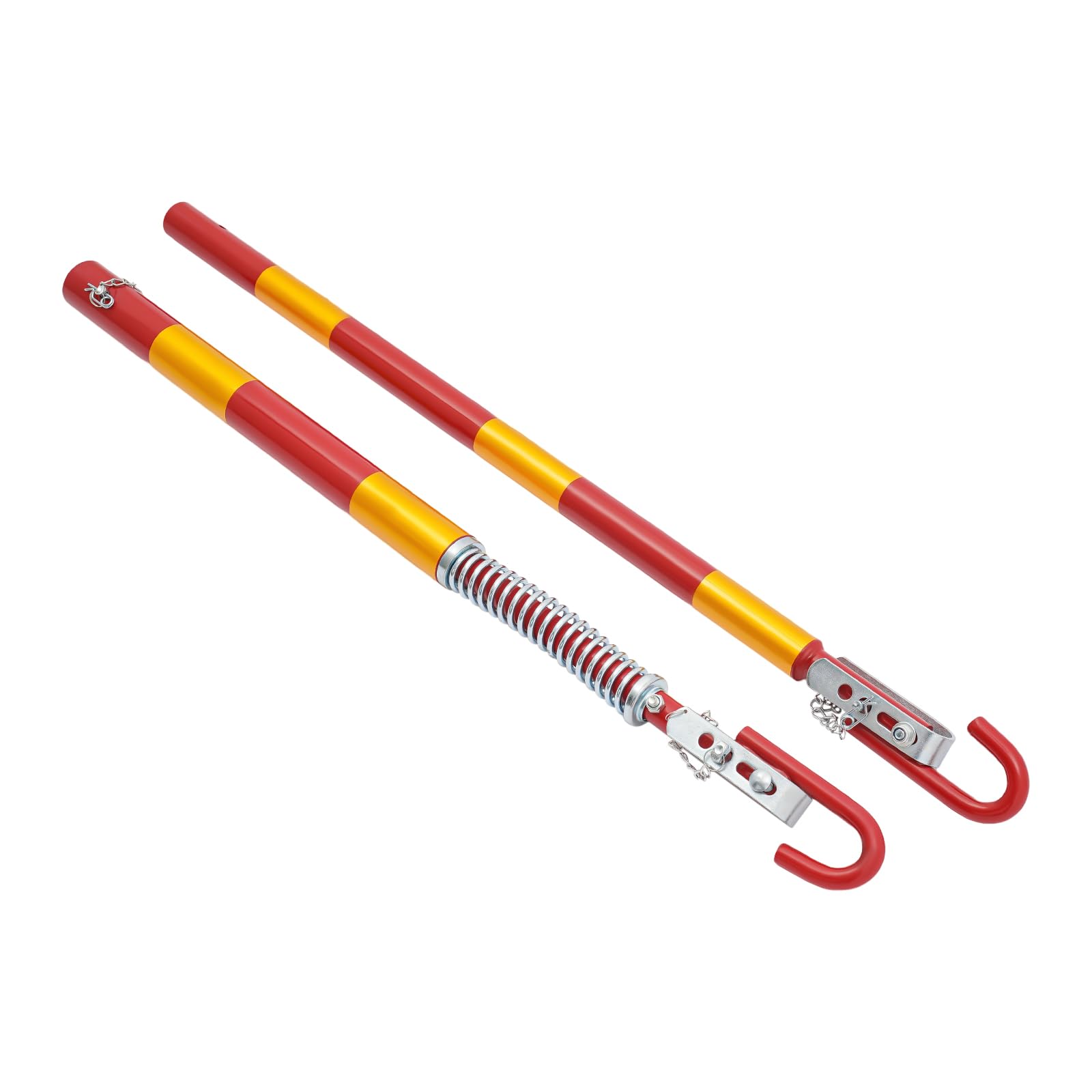 OUKANING Abschleppstange 3T/5T/8T - PKW Abschleppseil Auto Abschleppstange mit Zugentlastung Feder Dämpfung Abschleppseil Pannenhilfe (5T)