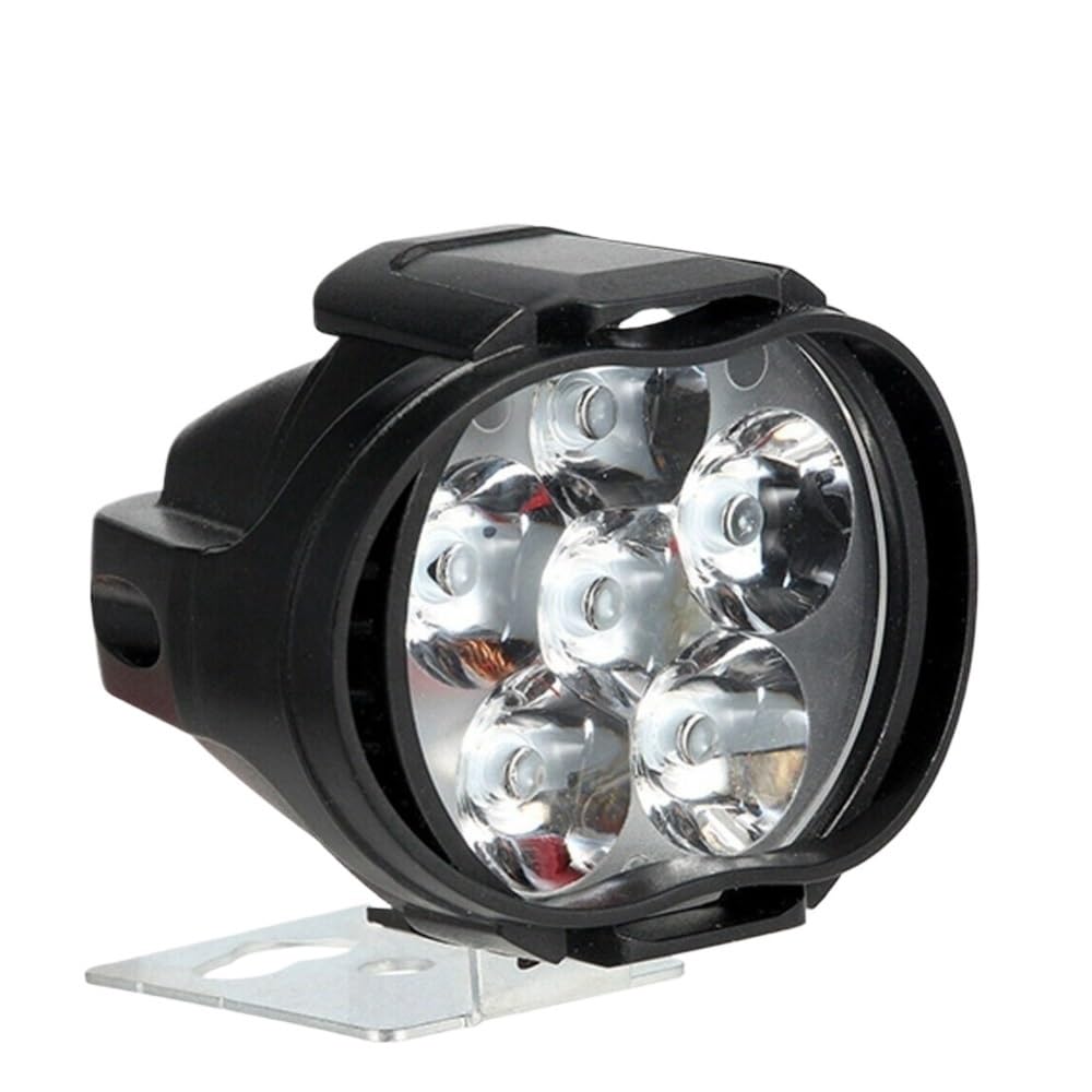 Moto projecteur lampe phare auxiliaire 12V feux additionnels pour éclairage moto