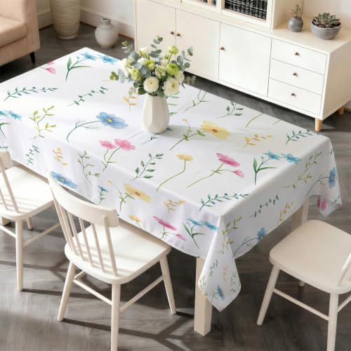 Nappe de table imperméable anti tache lavable 100 x 140 cm - 2