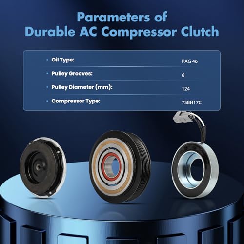 Image of ECCPP AC Clutch Fit for Chrysler 200 2.4L 2015-2017