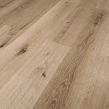 TRECOR® Vinylboden Klick RIGID 4.2 Massivdiele - 4,2 m stark mit 0,30 mm Nutzschicht - Sie kaufen 1 m² - WASSERFEST - phthalatfrei, keine schädlichen Weichmacher (Vinylboden | 1 qm, Eiche Rustique)
