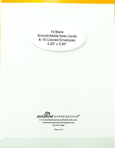 Miniatura 179 de Blooming Flowers – Orquídea Phalaenopsis – Tarjetas fotográficas de alta gama, pesadas y suaves, 8 con 10 sobres de colores, juego en caja