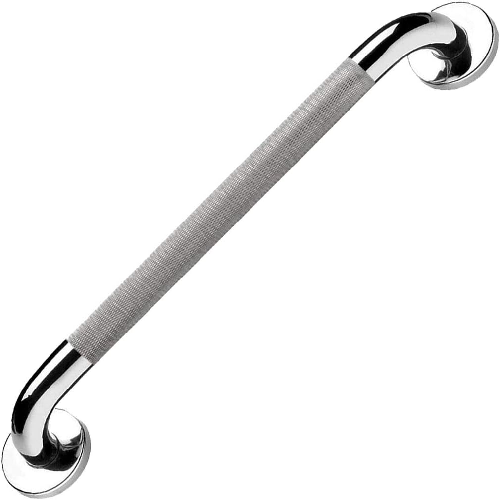 Bathroom Grab Bar HONPHIER® Anti-Slip Grab Rails SUS 304 Stainless Steel Towel Rails Safety Shower Handrails Support Rail, Toilet Grab Handle