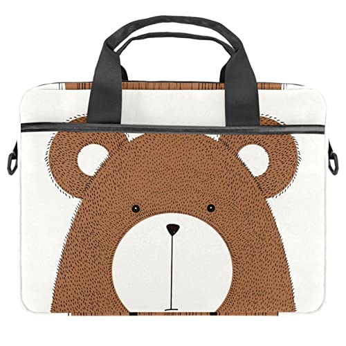 Sac à bandoulière pour ordinateur portable 13 à 14.5 pouces motif marine