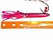 Fish WOW! Fishing Daisy Bird Chain Squid Lure Rig Teaser Trolling - Pink