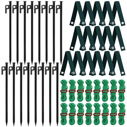 16 PCS Tree Stake Kits, 11.8 Inch Tree Stakes Supports