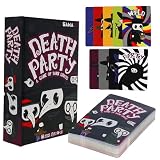 AQUARIUS GAMAGO Death Party Plague Doctor Card Game – Fast-Paced Dark Chaos Party Game for 3–7 Players, 15 Minute Rounds, Competitive Card Collecting Game for Teens and Adults Ages 14+