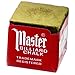 Master Billiard Pool Chalk, Pack of 12 Cubes, Gold, with Protective Box - Professional Billiards Chalk for Smooth, Even Coating on Cue Tip - Pool Table Accessories Gifts for Men, 18-325