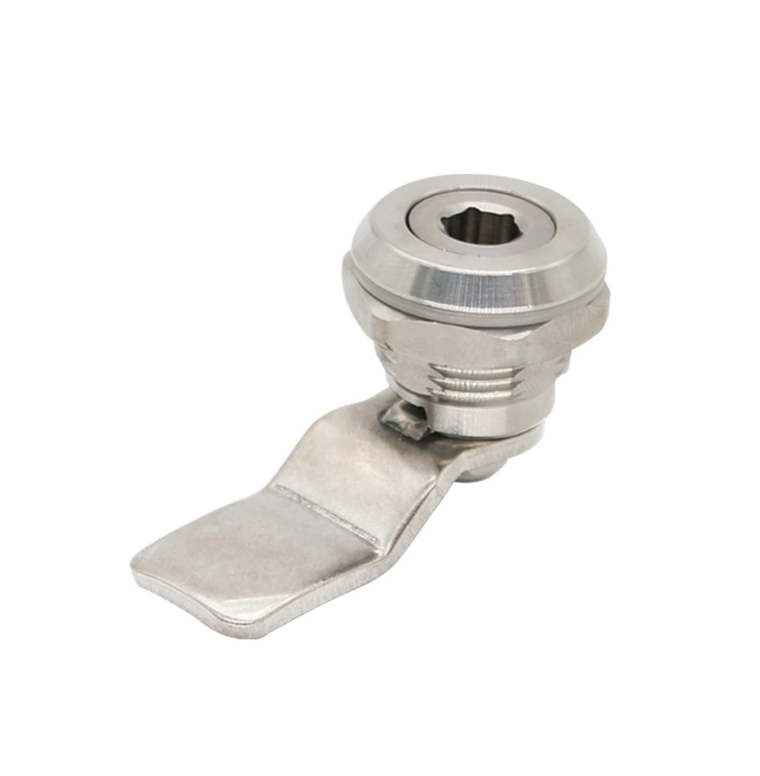 Tjuhgfedcq Six Angle Ms705 Hexagonal Lock Core Rotary Tongue 304 Stainless Steel Distribution Box Cabinet Door Cylindrical 1Pcs