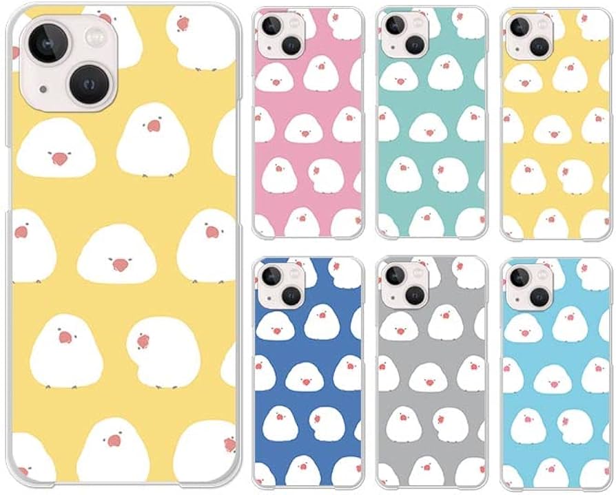 Amazon.co.jp: スマホケース クリアケース ハードケース 透明 文鳥