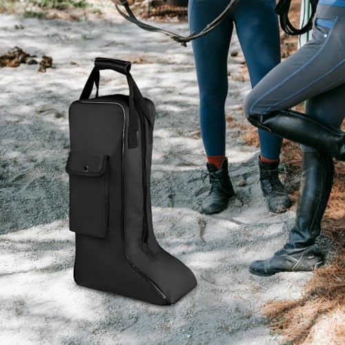 Amagogo Bolsa para botas de equitación, resistente al desgarro, con asa superior, para senderismo, camping, viajes y actividades al libre. - imagen 5
