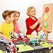 10 Sets Balloon Power Car Kits DIY Balloon Powered Recoil Car Set Stem Assembly Set for Kids Classroom Stem Educational and Science Activities