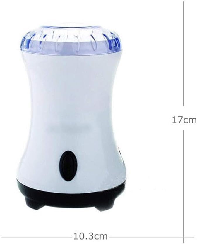 Grain Mini Grinder Spices Mill Grinder Coffee Grinder Multi-Grinders Home Powder Crusher Mill for Coffee Beans Spice Pepper Herb Nuts 110V / 220V,White