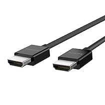 Belkin Cavo HDMI 2.1 Premium ad Alta Velocità Ultra, 4K, Dolby Vision HDR, Visione Ottimale per Apple TV, 2 m, Nero