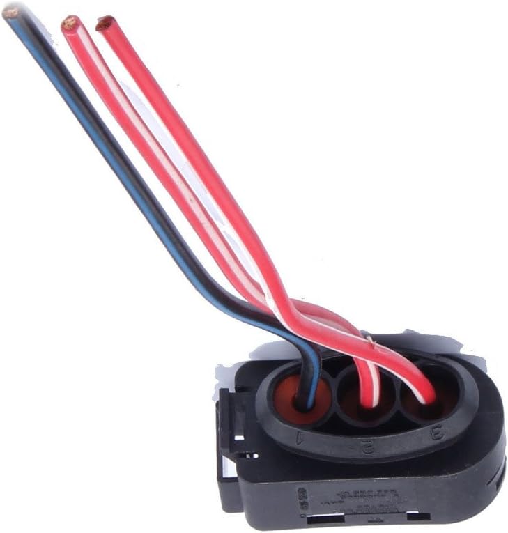 Amzparts Fuse Box Connector 3-Pin Plug Replacement for Beetle Bora Golf MK4 A3 TT 1J0937773