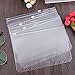 Antner 12PCS A5 Binder Pockets 6 Holes Budget Cash Envelopes for Budgeting, Clear Zipper Folders Planner Inserts Loose Leaf Bags Binder, Waterproof PVC Document Pouch Filing