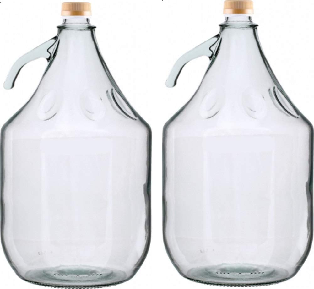Buy 2x 5L Ambrosia Italy Carboy Complete with ScrewTop Bottle Glass