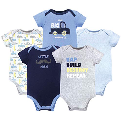 Image of Luvable Friends Unisex Baby Cotton Bodysuits