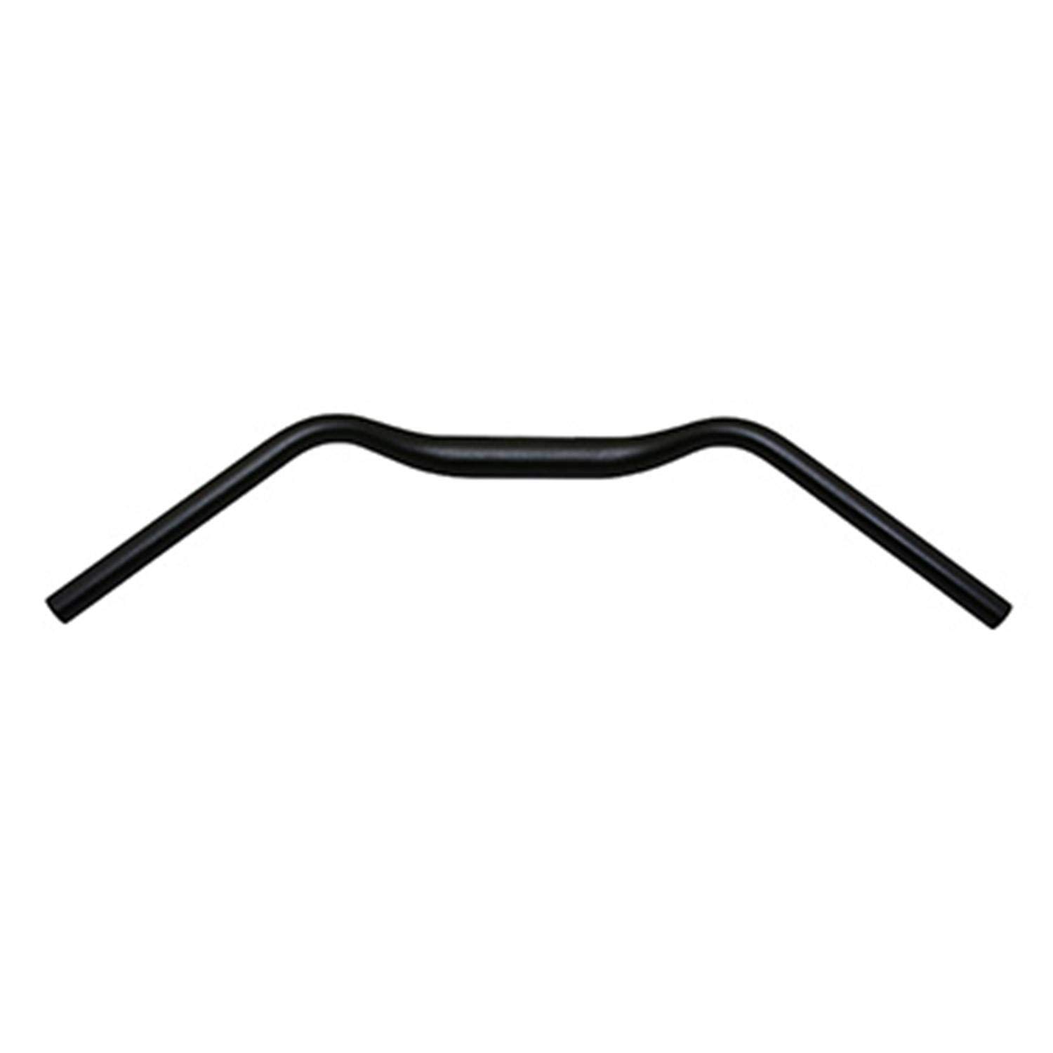 ERGOTEC City-Cruiser-Lenker Griffweite 635mm, Grifflänge 185mm, Griffhöhe 41mm, 36°, Aluminium 6061 T6, Ø 31,8mm Lenkerklemmung Level 4, SB-verpackt, schwarz sandgestrahlt