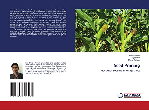 Seed Priming: Production Potential in Forage Crops