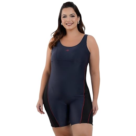 Macaquinho Maiô Natação E Hidroginástica Xtra Life Feminino