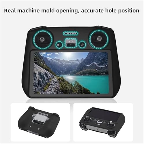 Miniatura 9 de HePbak Para DJI Mavic 3Air 22SMini 2Mini 3 PRO Cubierta de silicona a prueba de arañazos Funda protectora para control remoto Funda protectora