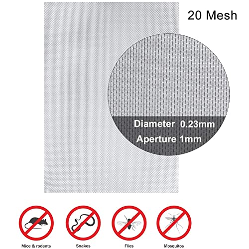 Grillage métallique en acier inoxydable durable anti-déchirure haute densité