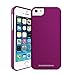 iPhone 5S Case, Perfect Fit & Soft Interior, CaseCrown Lux Glider Case (Purple Amethyst)