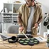 Btuty Electronic Drum Set - Touch Sensitive Digital Drive Drum Kit 9 Drum Pads 2 Pedals (No Speakers) #5