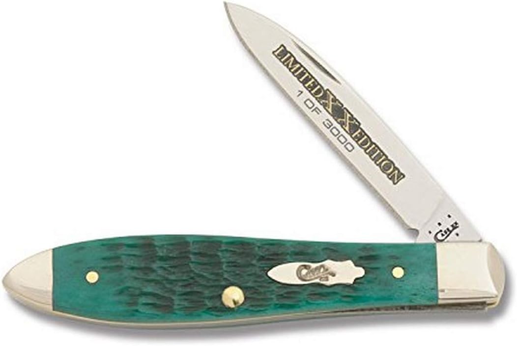 Case Cutlery CA11665 Teardrop Jack Jade Bone TB61028SS Pattern Hunting Knives
