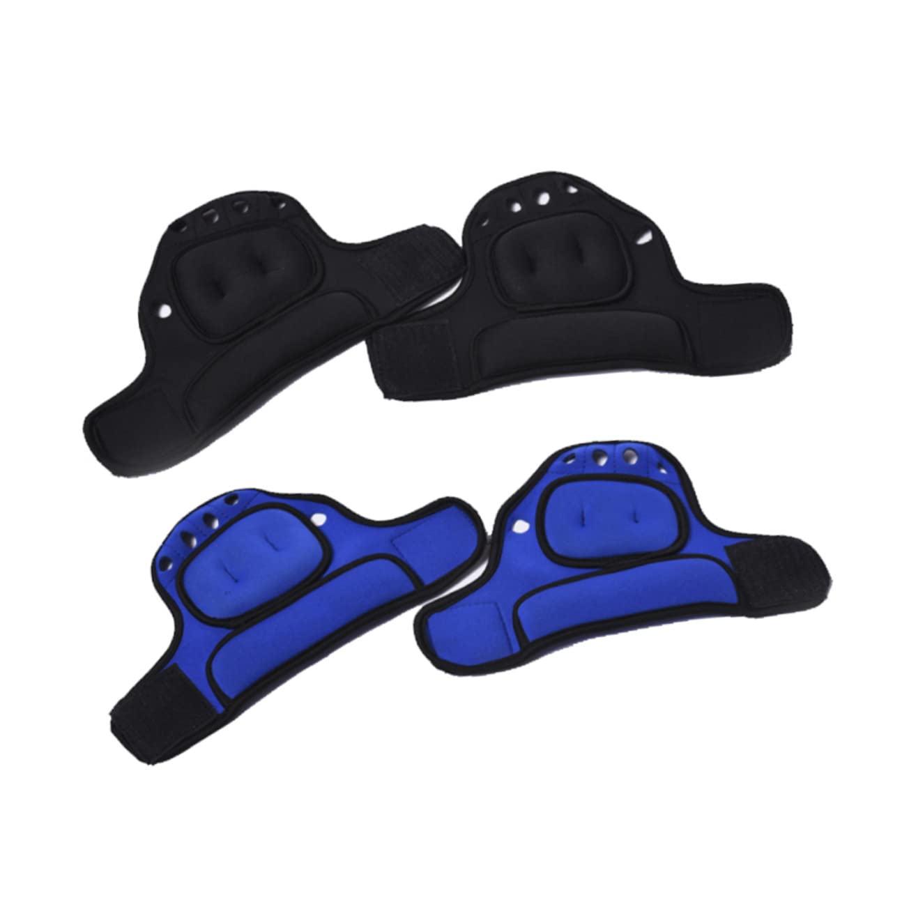HEMOTON Guantes Peso 1 Par 1kg sin Dedos para Entrenamiento