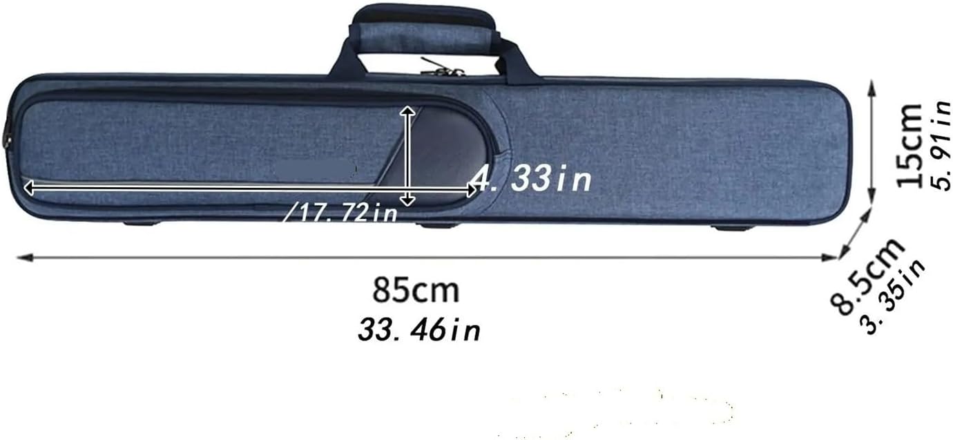 Pool Cue Case Billiard Bag For Cues And Accessories For Travel