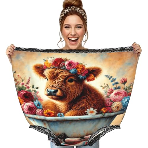 Culotte de grand-mère Highland Cow pour animer vos soirées et anniversaires