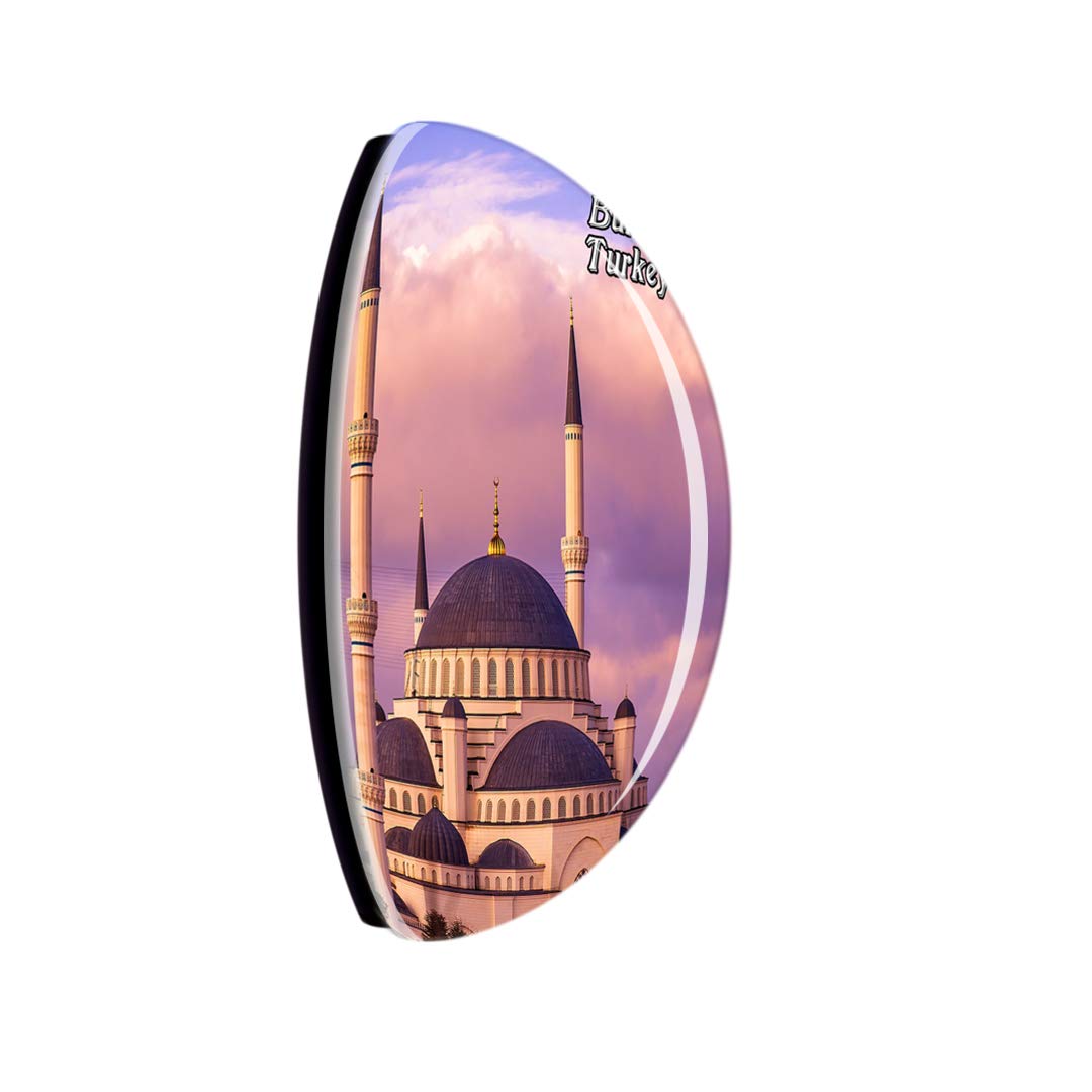 Calamita Frigo 3D Moschea Degli Emirati Arabi - Souvenir Di Abu Dhabi - Collezione Viaggi - Foto 9