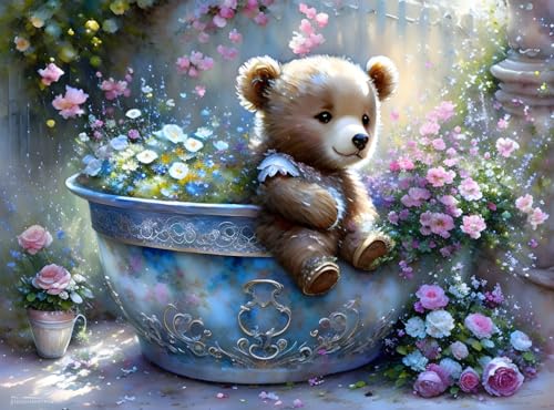 Tableau sur toile animal mignon une touche de douceur murale