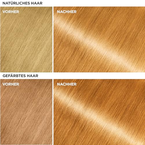 Olia Gloss, Toning Hair Mask, Repariert bis zu 1 Jahr Haarschäden, bis zu 72h sichtbarer Glanz, intensiviert die Haarfarbe bis zu 6 Haarwäschen, wie eine Haarmaske anwendbar, Old Money Blonde