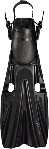 Mares Unisex Adults Volo Power Fins  Easy Lightweight Versatile Open Heel Diving Fins with Adjustable ABS Plus Buckles  Ideal for Scuba & Training