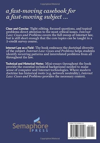Internet Law: Cases & Problems #TOP1