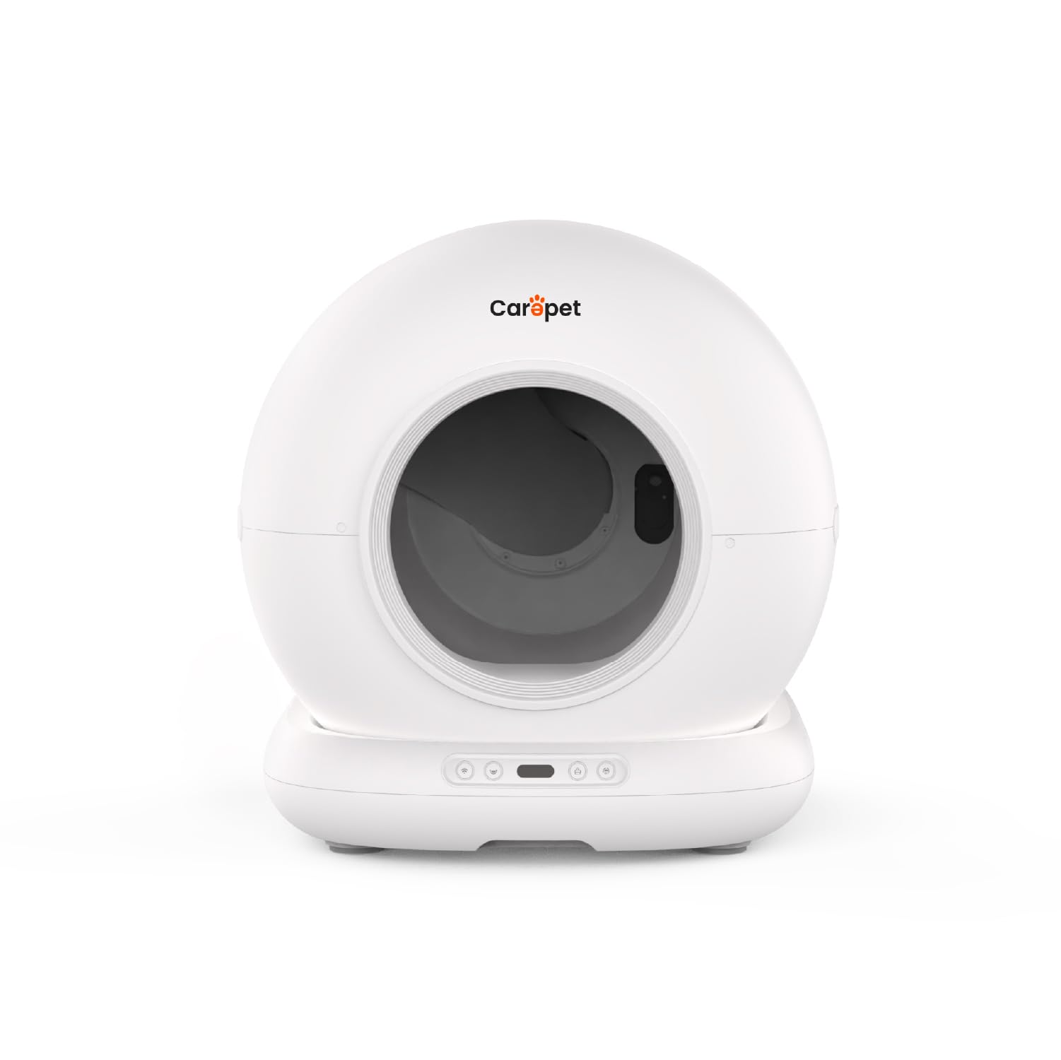 Arenero autolimpiante Carepet con WiFi para eliminar olores y automatizar la limpieza del gato
