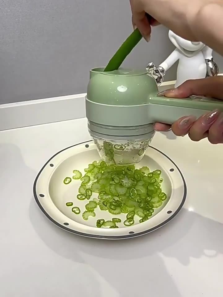 キッチン・食器 電動 ネギスライサー 動作確認