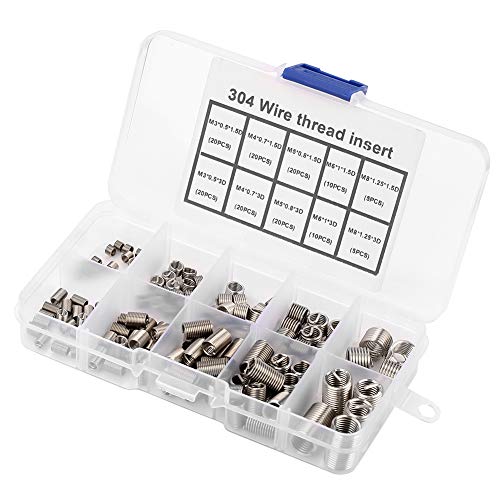 Thread Repair Insert, Sturdy Spiral Thread Insert, Longterm Use for Removing Household Parts