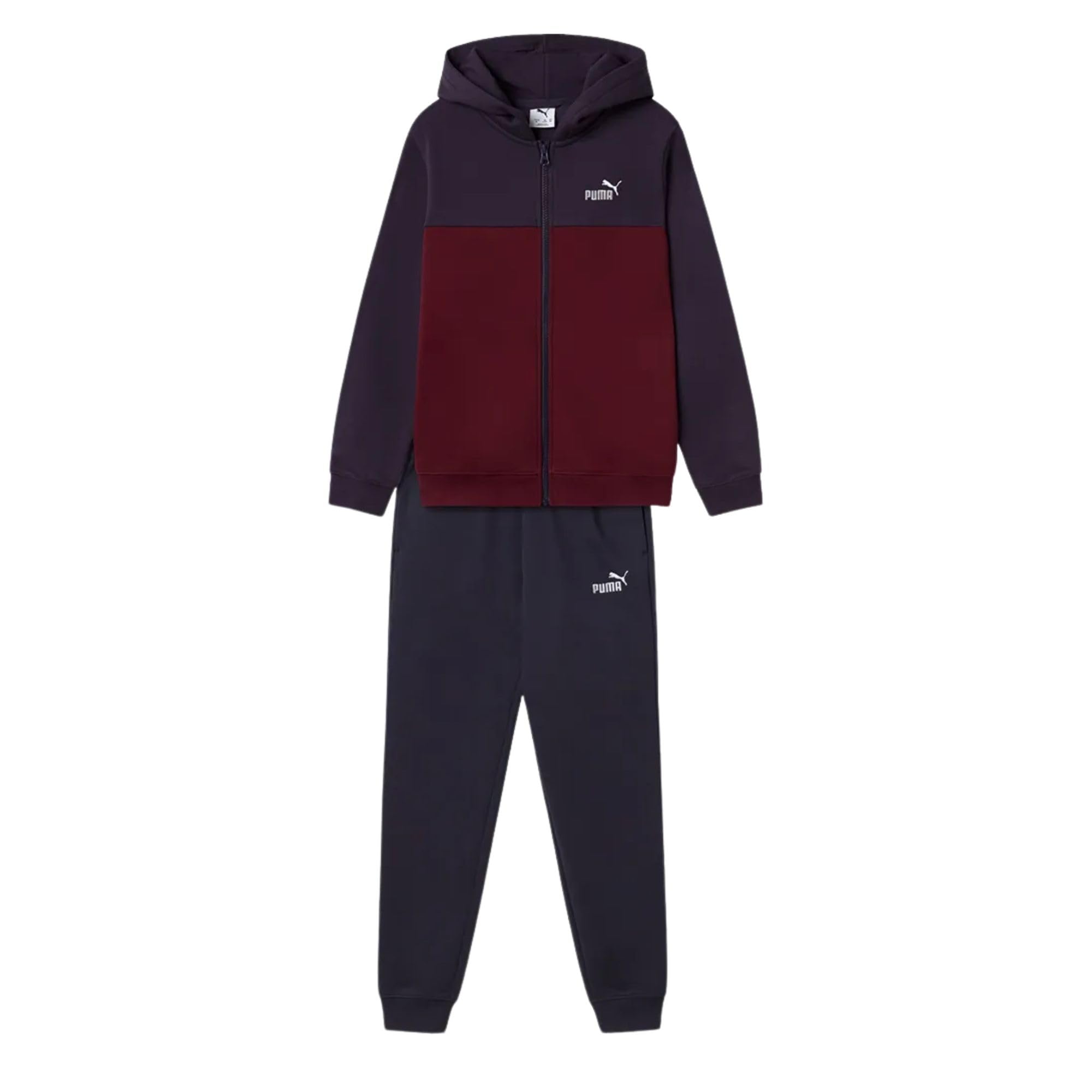 Puma Chándal de niño con capucha y cremallera azul Código 692204-16