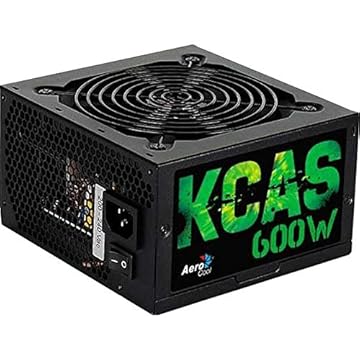 Fonte Gamer ATX KCAS 600W 80 Plus Bronze Aerocool