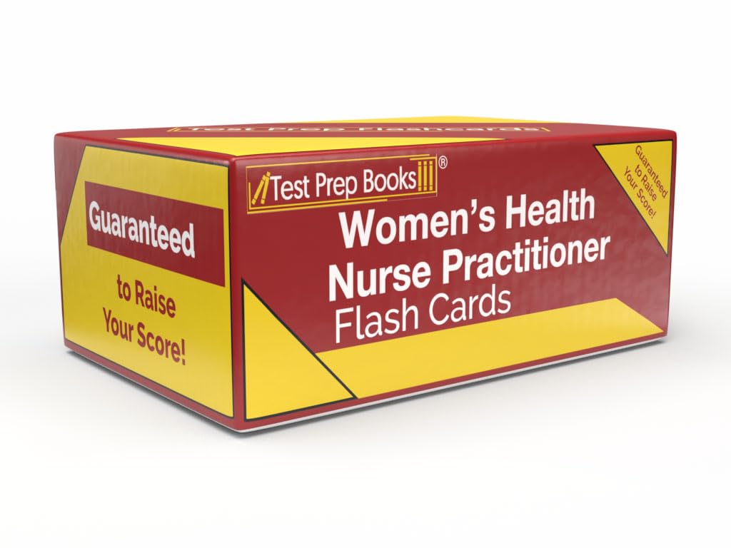 WHNP Study Cards: Exam Review and Practice Test Questions for the Women's Health Nurse Practitioner Certification [Full Color Cards]