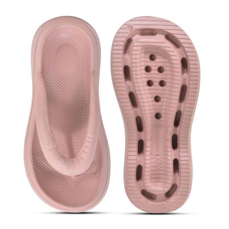 Image of Stylish Extra Soft EVA Cushion Comfort Sliders Slipper For Women | Comfortable & Light Weight | Waterproof & Everyday Use Slip-On For Women's and Girl's